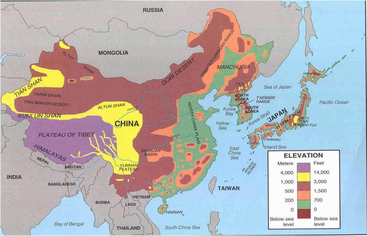 China in east asia