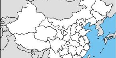 빈 지도 China