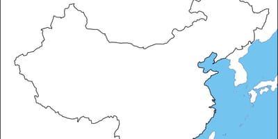 중국 빈 지도