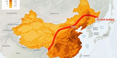 중국 남부 지도